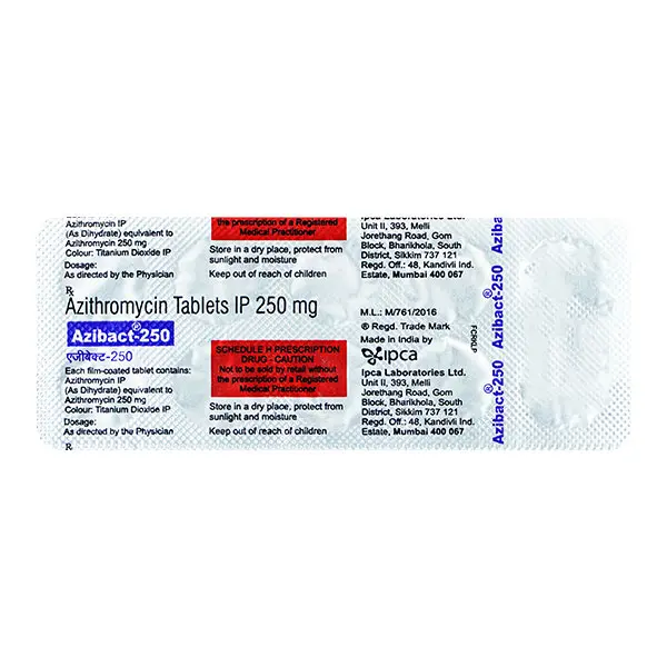 Azibact 250mg Tablet 10s