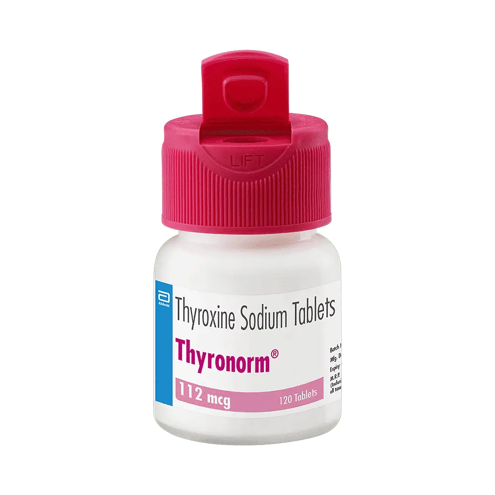 Thyronorm 112mcg Tablet 120s