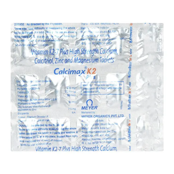 Calcimax K2 Tablet 15s