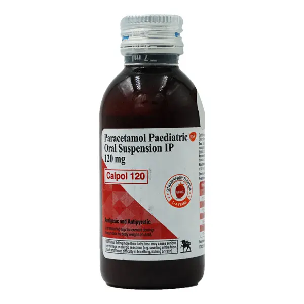 Calpol 120mg Suspension 60ml