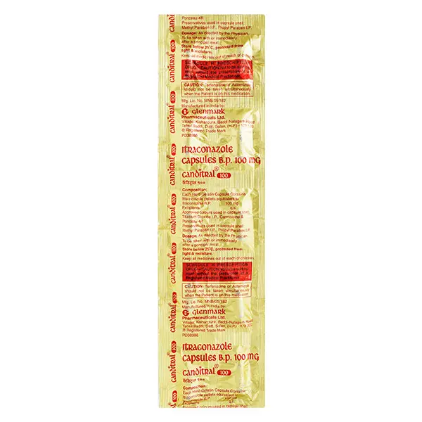 Canditral 100mg Capsule