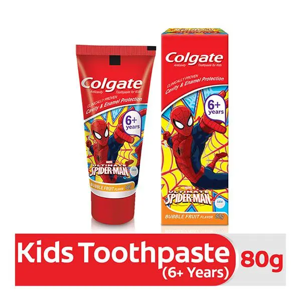 Colgate Toothpaste Bubble Fruit 6+ Motu Patlu 80g