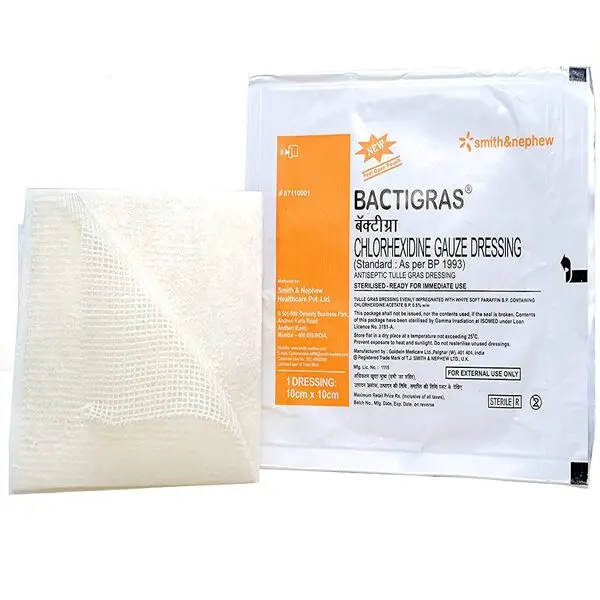 Bactigras Dressing 10cmx10cm