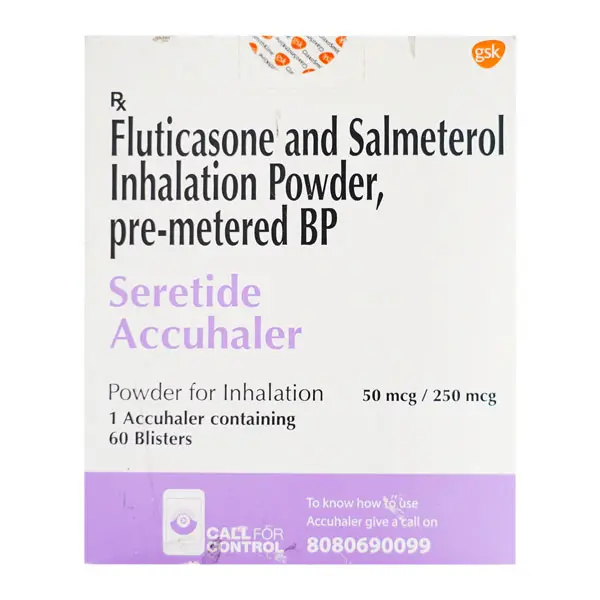 Seretide 50mcg/250mcg Accuhaler