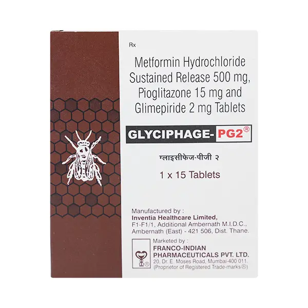 Glyciphage PG 2mg Tablet