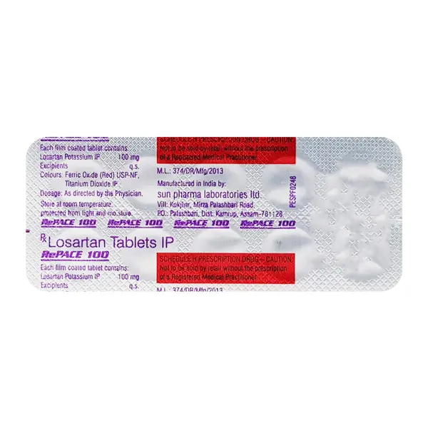 Repace 100mg Tablet 10s