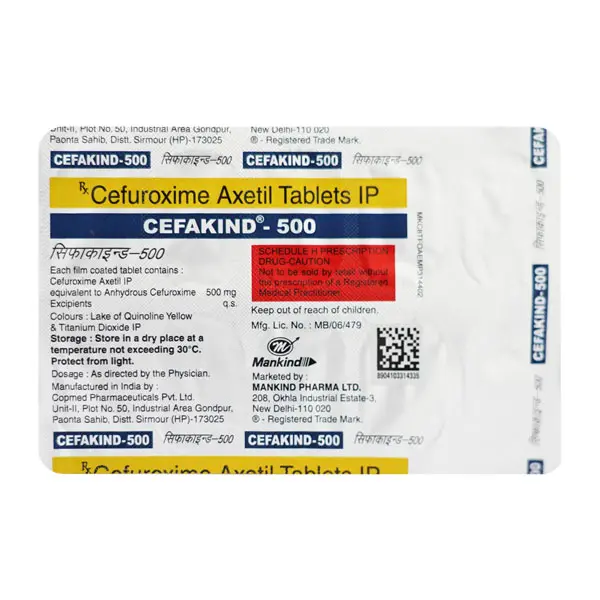 Cefakind Tablet 500mg