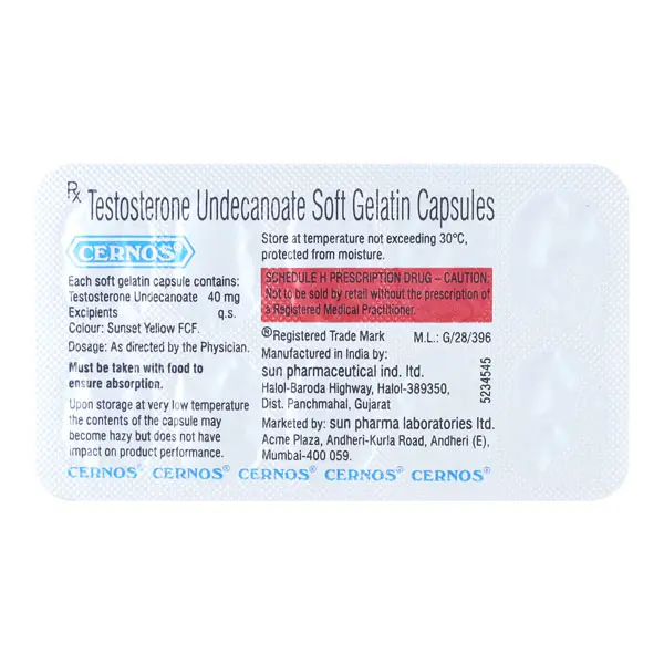 Cernos Soft Capsule 10s