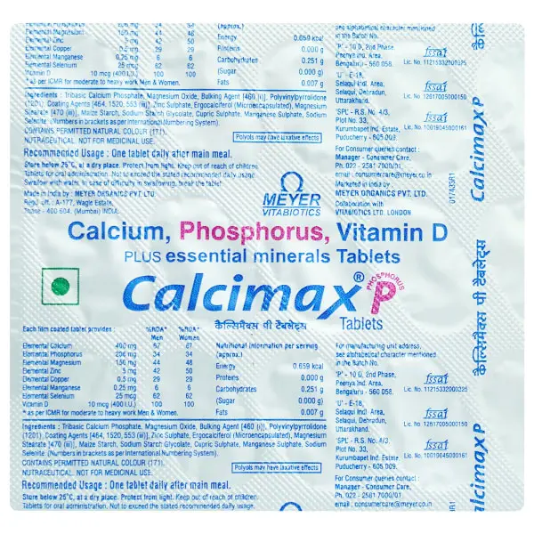 Calcimax P Tablet 15s