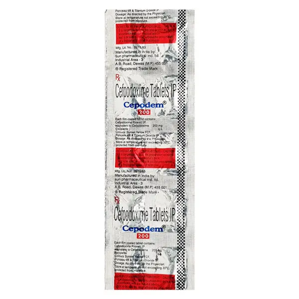 Cepodem 200mg Tablet