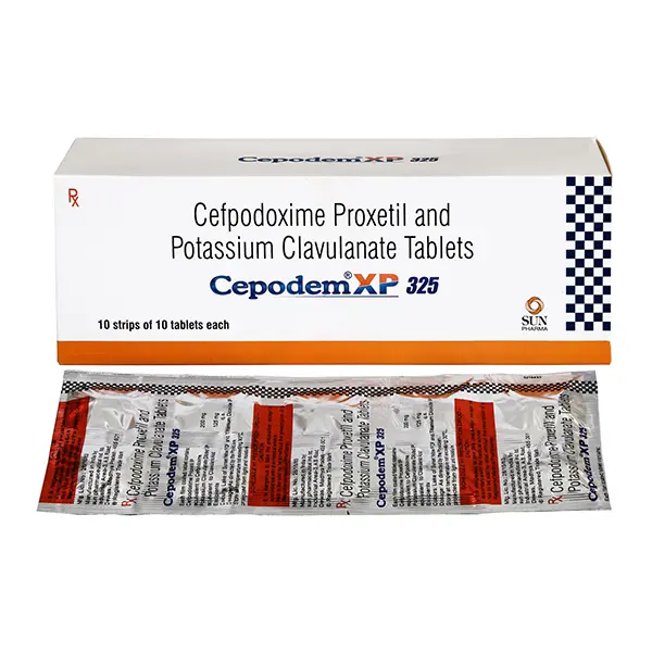 Cepodem XP 325mg Tablet