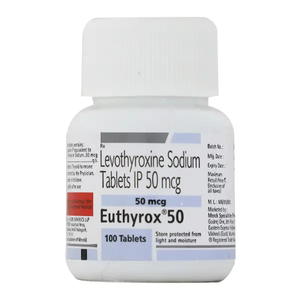 Euthyrox Tablet 50mcg 100s