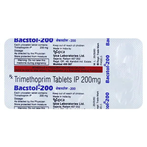 Bacstol 200mg Tablet 10s