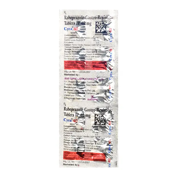 Cyra 40mg Tablet 10s