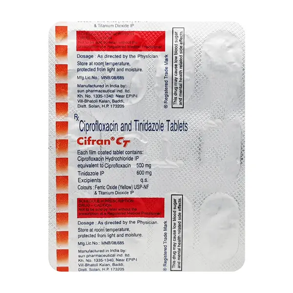 Cifran CT Tablet 10s