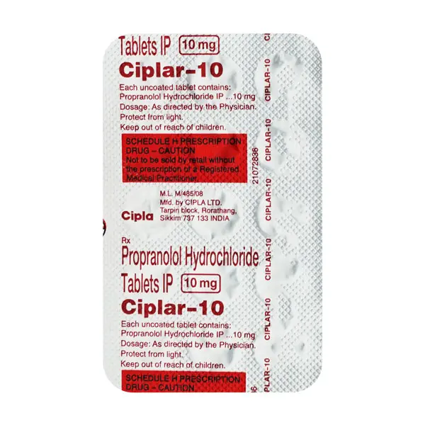 Ciplar 10mg Tablet 15s