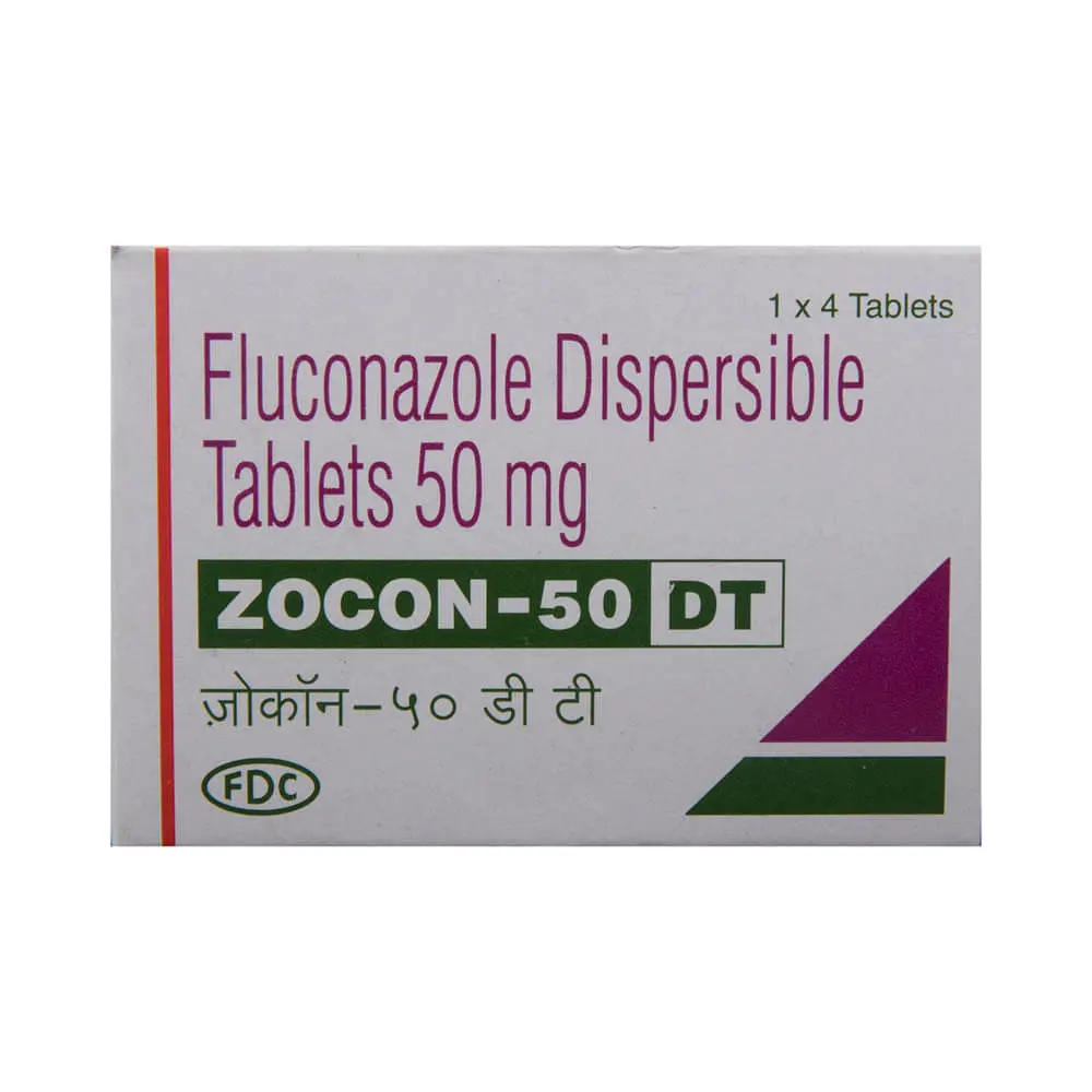 Zocon DT 50mg Tablet 4s
