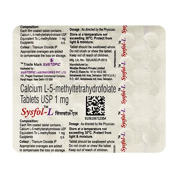 Sysfol L Tablet 30s