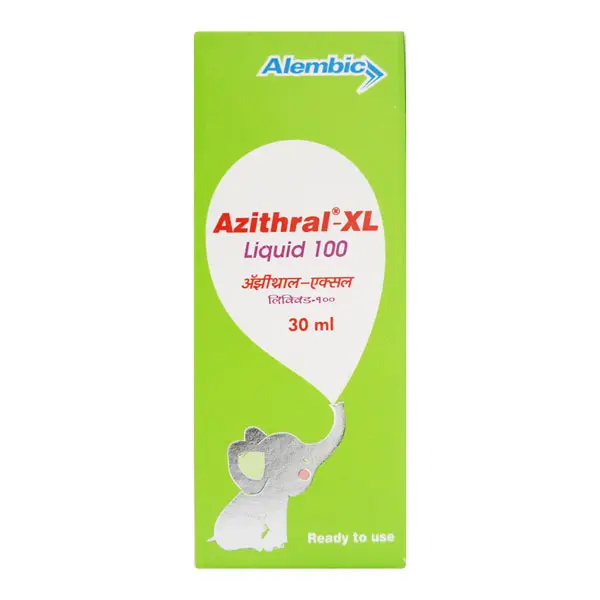 Azithral XL Liquid 100mg 30ml