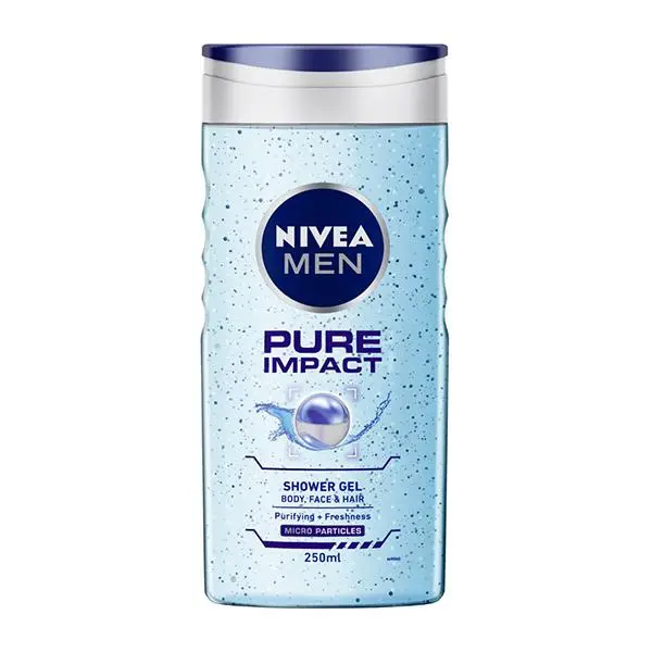 Nivea Men Shower Gel Pure Impact 250ml