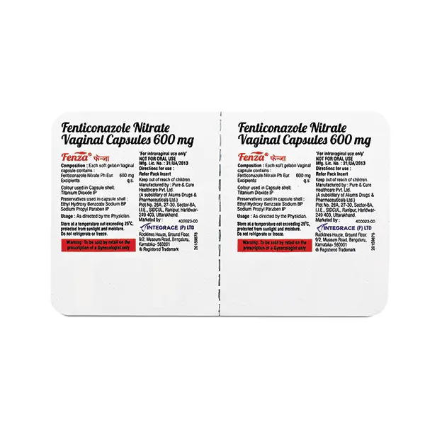 Fenza 600mg Vaginal Capsule