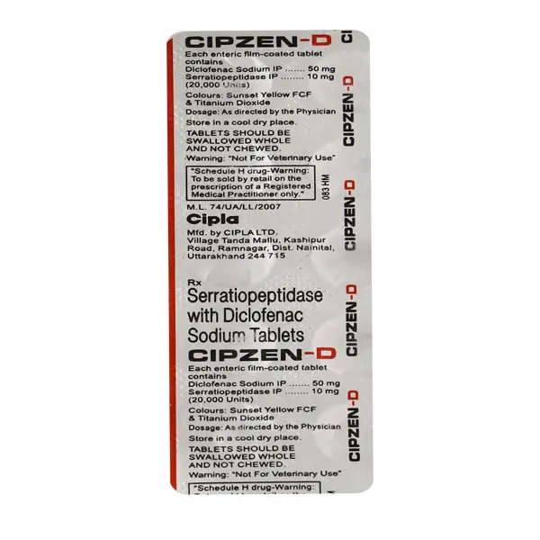 Cipzen D Tablet