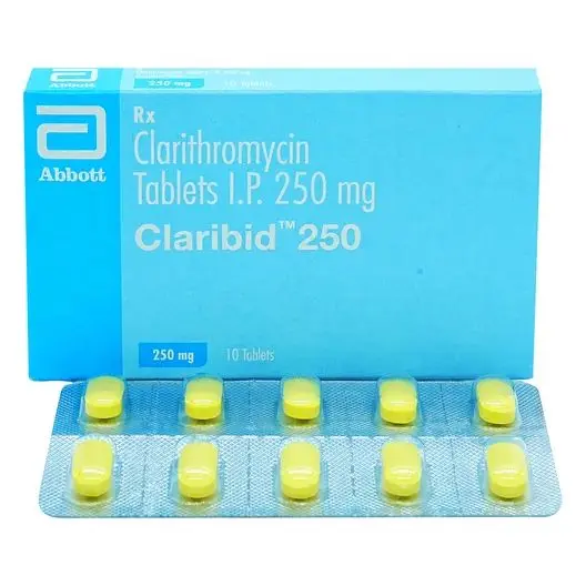Claribid 250mg Tablet