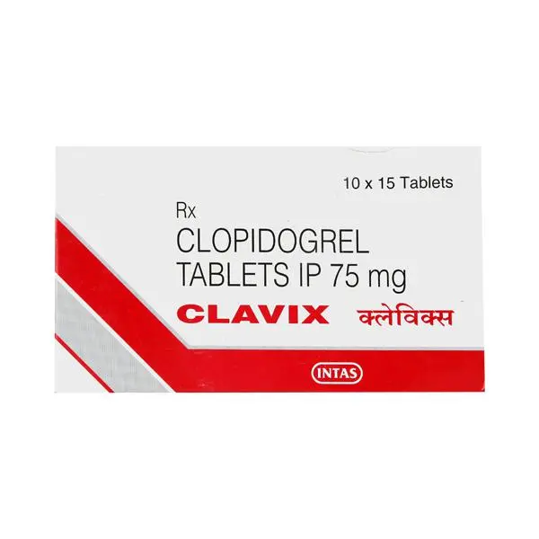 Clavix 75mg Tablet