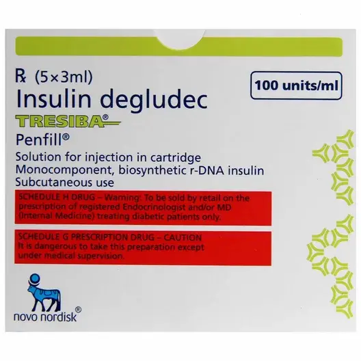 Tresiba 100iu/ml Cartridge 3ml