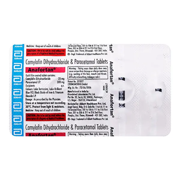 Anafortan Tablet 15s
