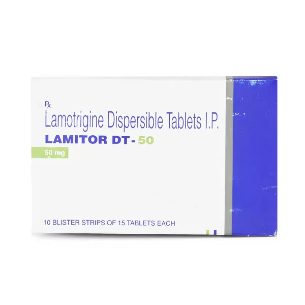 Lamitor DT 50mg Tablet 15s