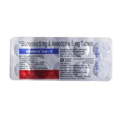 Corbis AM 5mg Tablet 10s