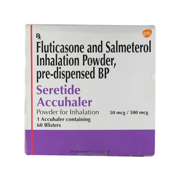 Seretide 50/500mcg Accuhaler