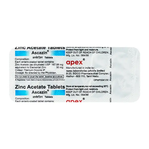 Ascazin Tablet 10s