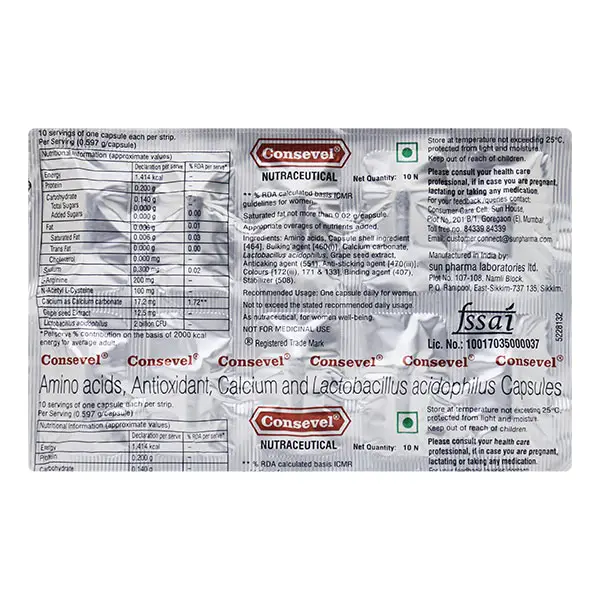 Consevel 200mg Capsule 10s