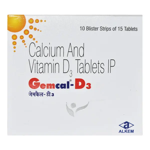 Gemcal D3 Capsule 15s