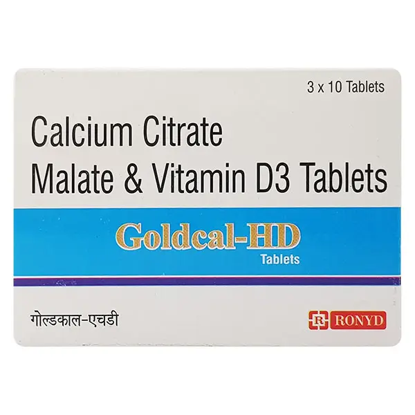 Goldcal HD Tablet 10s