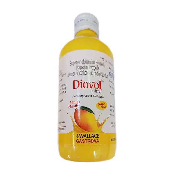 Diovol Oral Solution Mango Sugar Free 170ml