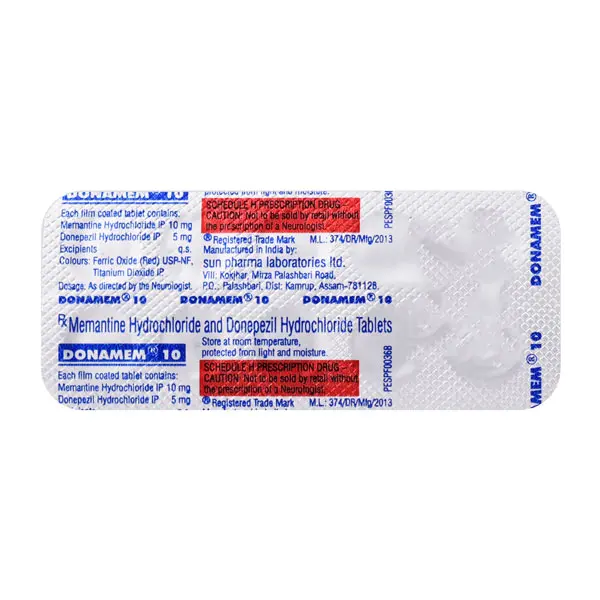Donamem 10mg Tablet 10s