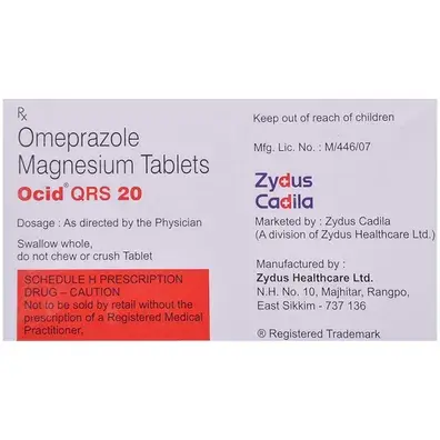 Ocid Qrs Tablet 20s