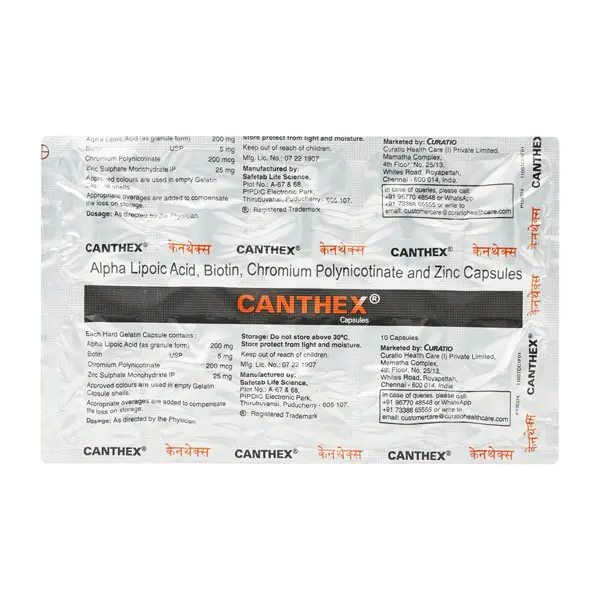Canthex Capsule 10s