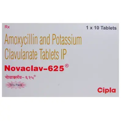 Novaclav 625mg Tablet 10s