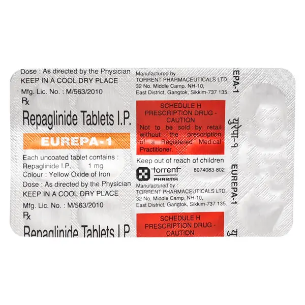 Eurepa 1mg Tablet 15s