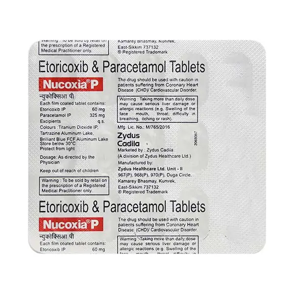 Nucoxia P Tablet 15s