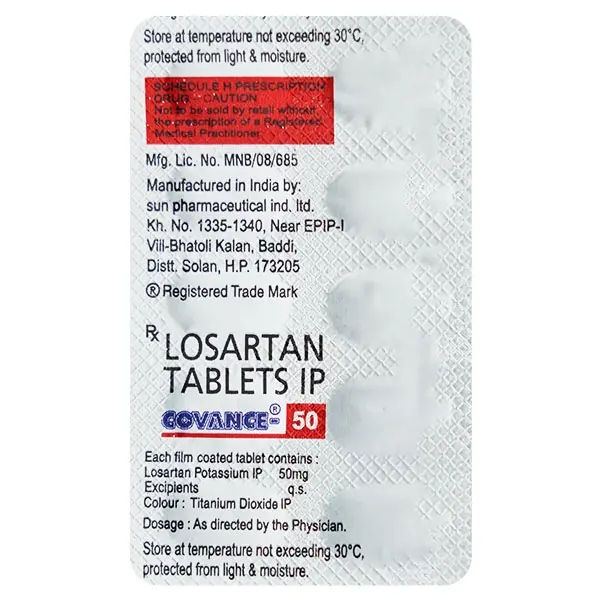 Covance 50mg Tablet