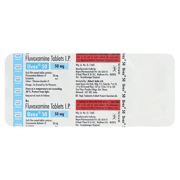 Uvox 50mg Tablet 10s