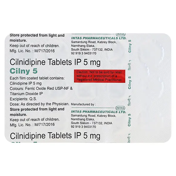 Cilny 5mg Tablet