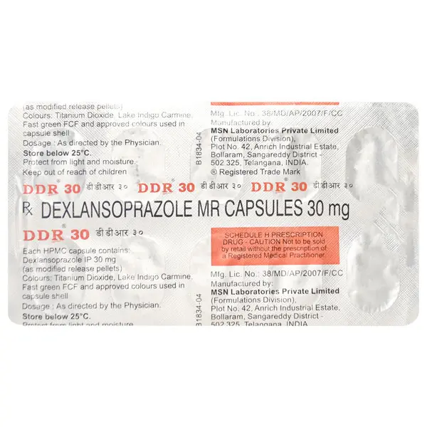 DDR 30mg Capsule 10s