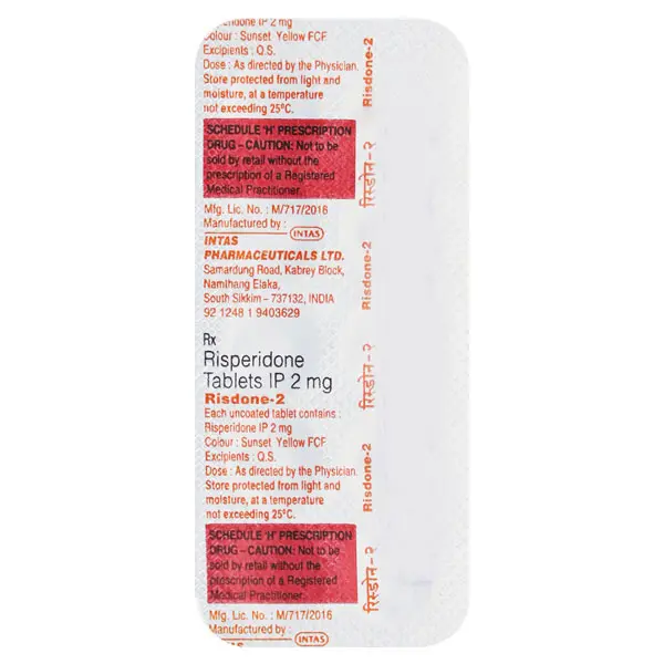 Risdone 2mg Tablet 10s