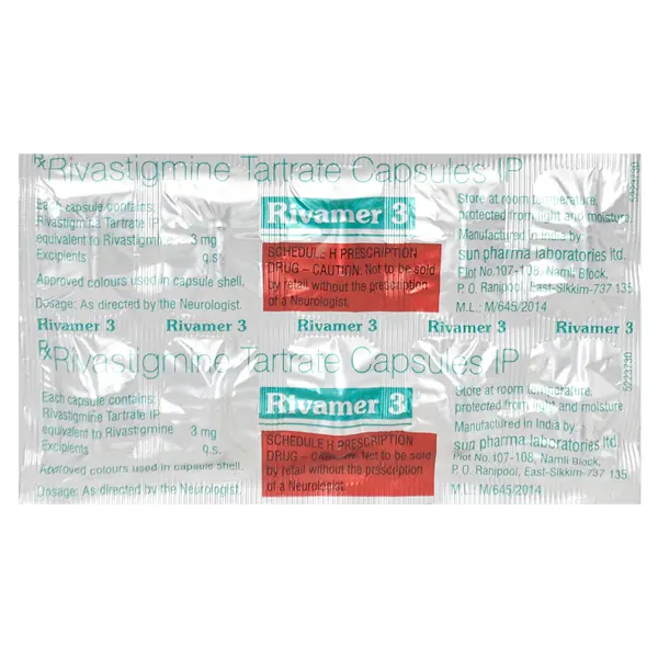 Rivamer 3mg Capsule 10s